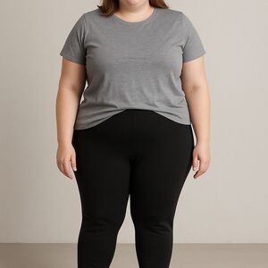 MOA Collection Black Leggings – Size XL